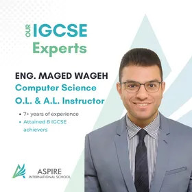 Eng. Maged Wageh — Computer Science O.L. & A.L. instructor at Aspire