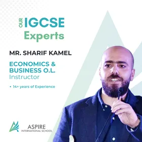 Mr. Sharif Kamel — Economics & Business O.L. instructor at Aspire