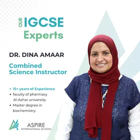 Dr. Dina Amaar — Combined Science instructor at Aspire
