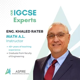 Eng. Khaled Rateb — Math A.L. instructor at Aspire