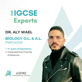 Dr. Aly Wael — Biology O.L. & A.L. instructor at Aspire