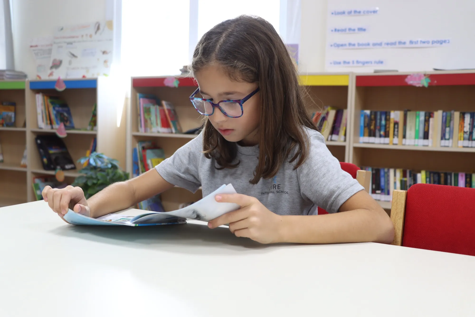 Students studying in the Aspire library