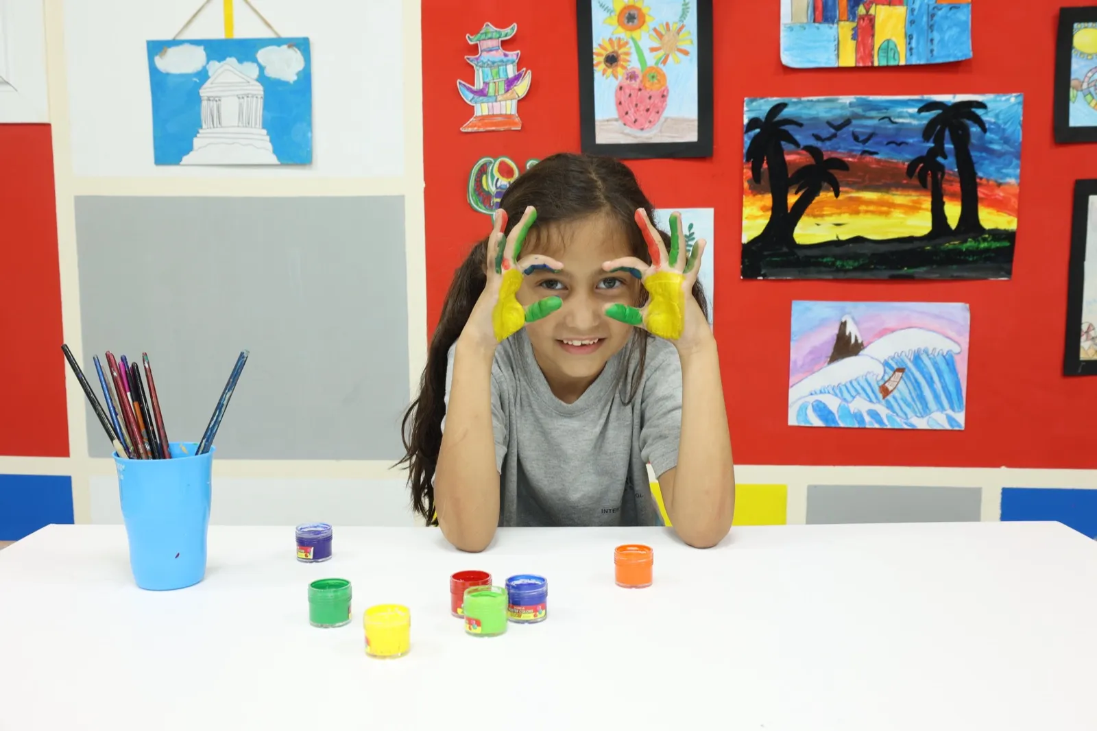 Art room activities at Aspire