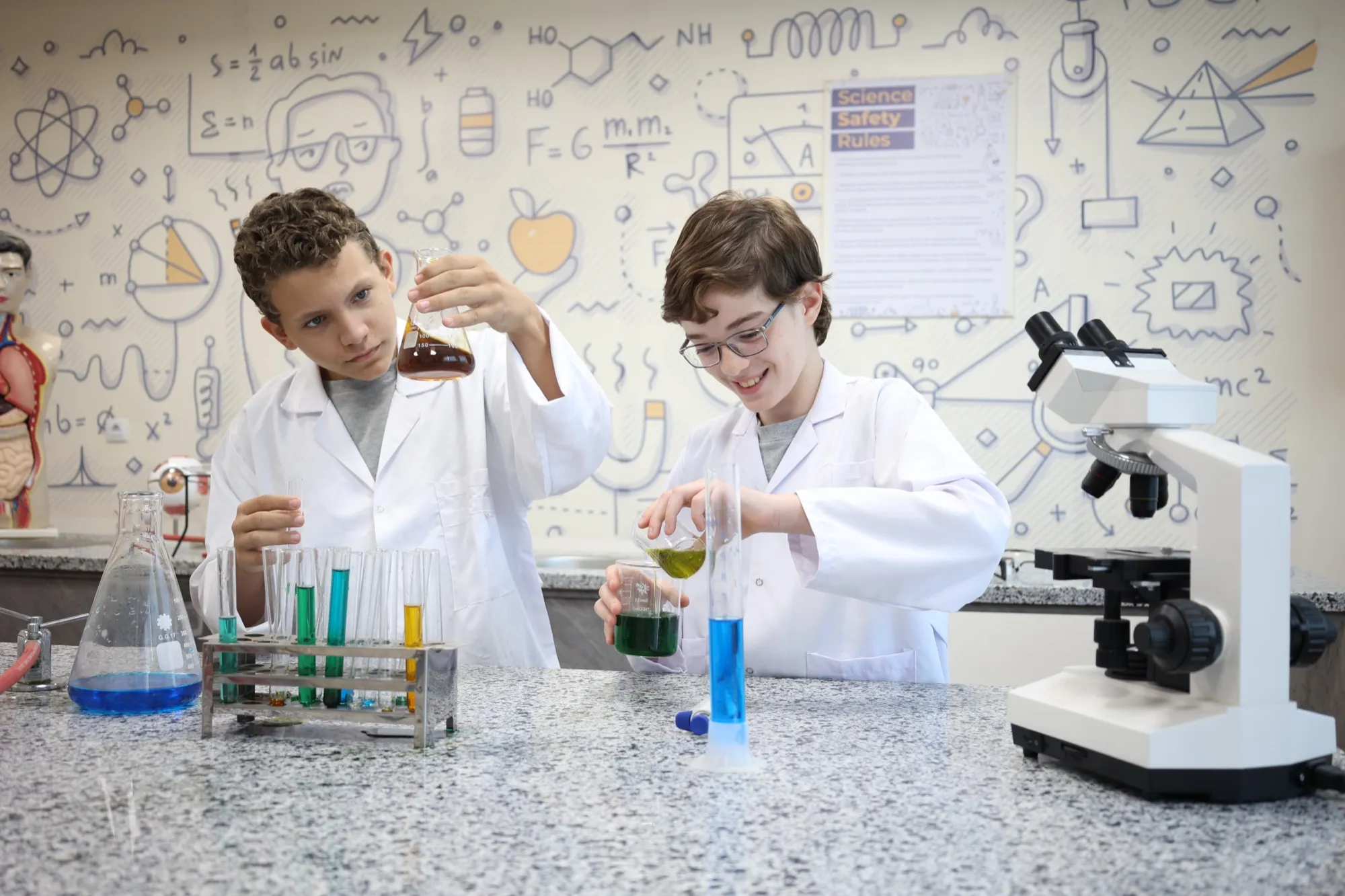 Science laboratory at Aspire