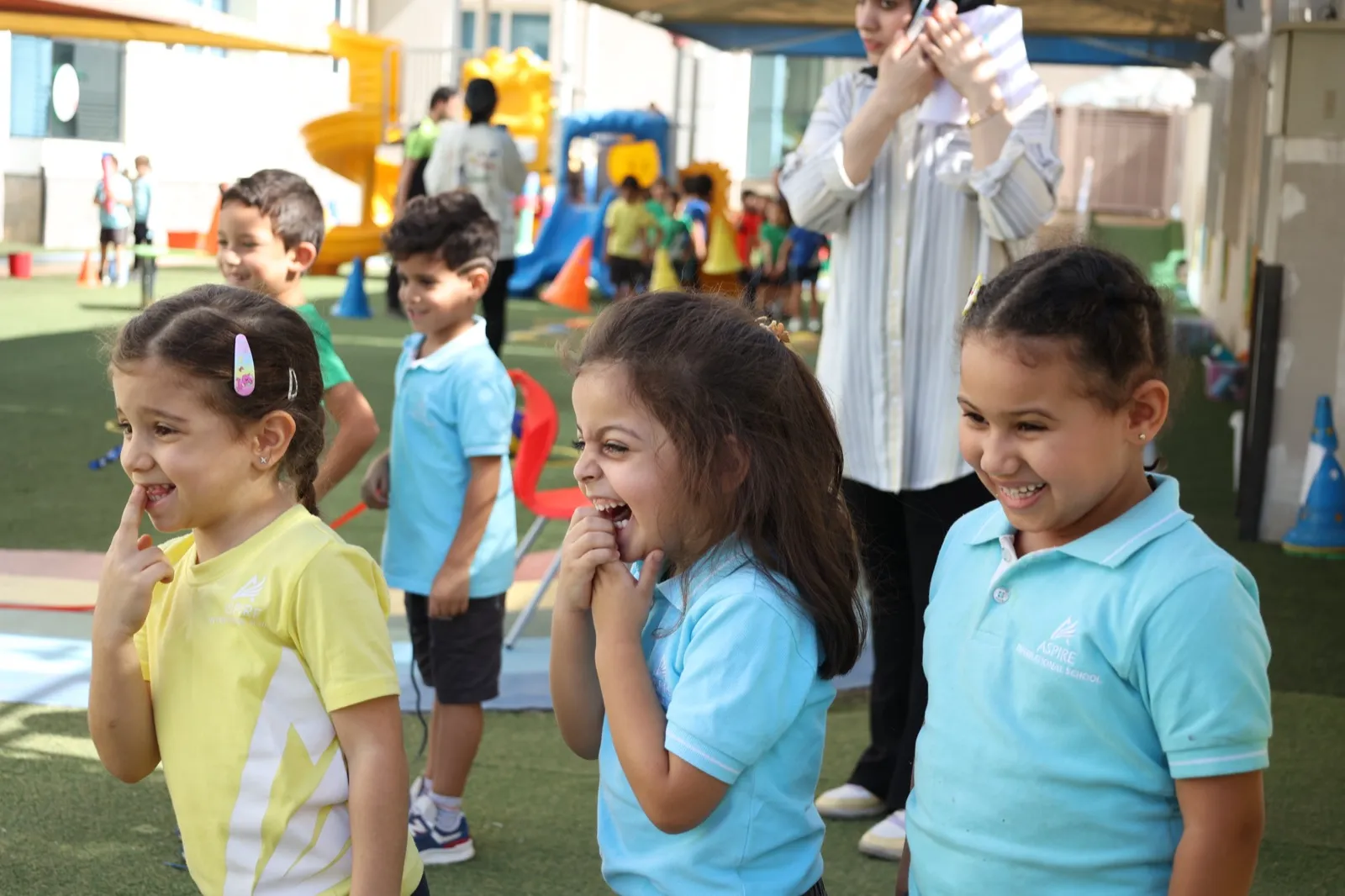 Outdoor learning at Aspire International School